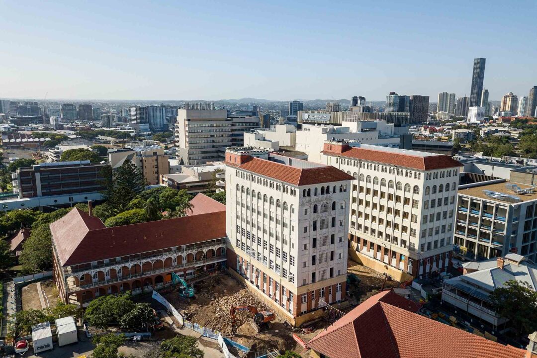 Lady Lamington Nurses Towers / redevelopment by Hutchies in 2020