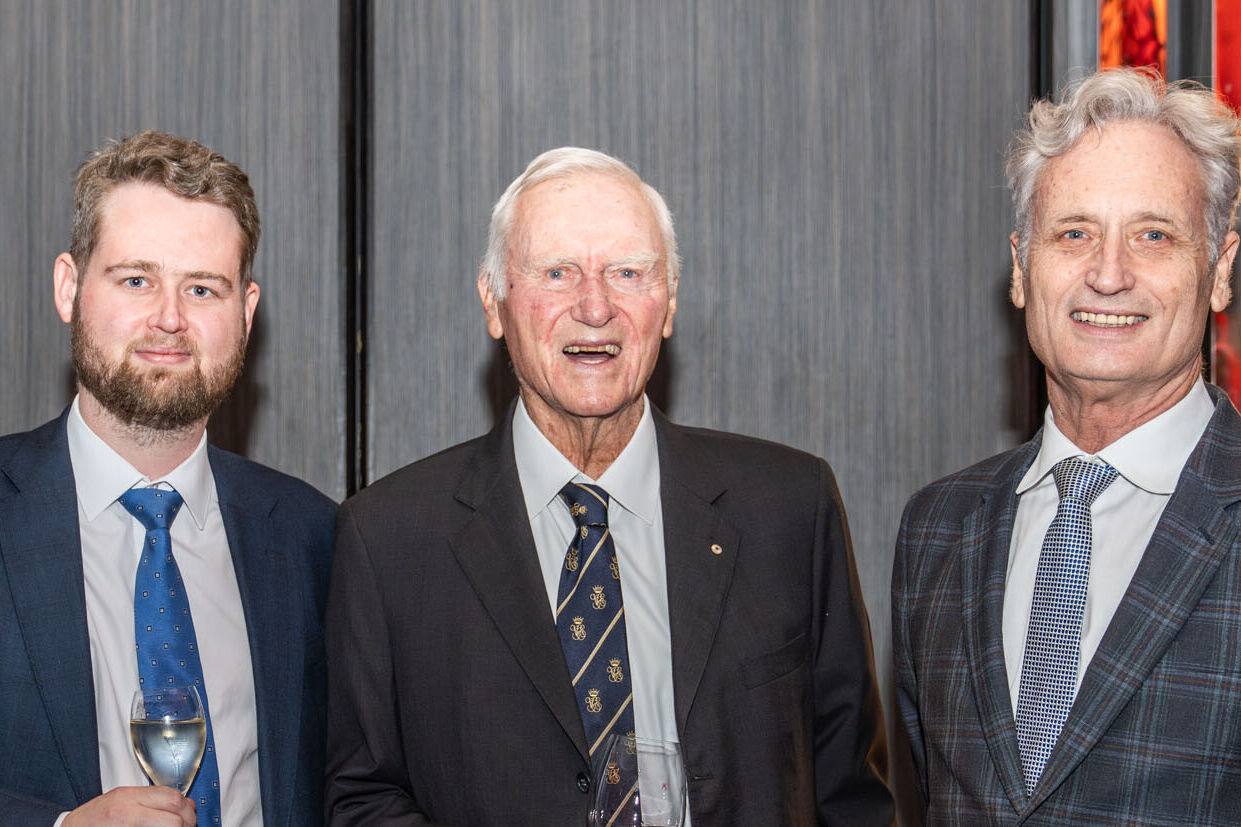 Left to right / Jack Hutchinson Jnr, Jack Hutchinson Snr & Scott Hutchinson