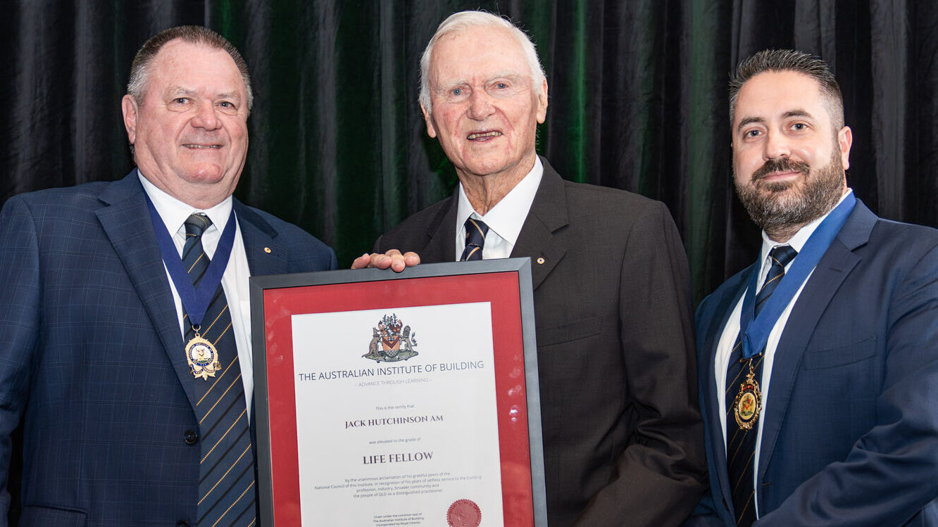 Jack Hutchinson's Life Fellowship from AIB