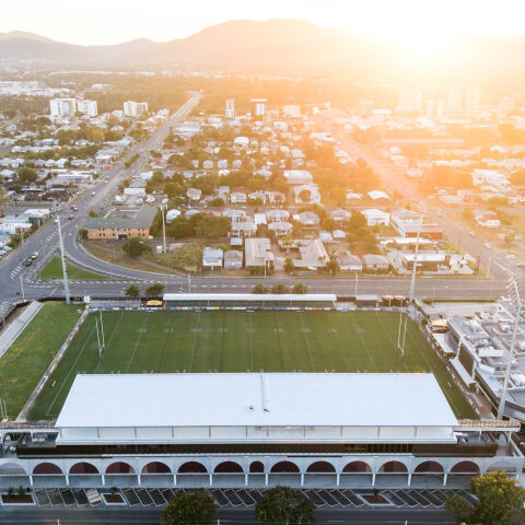 Browne Park Stadium Western Grandstand