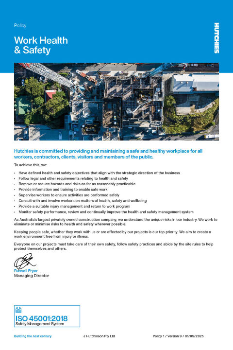 Work Health & Safety