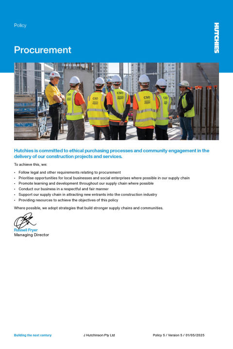 Procurement