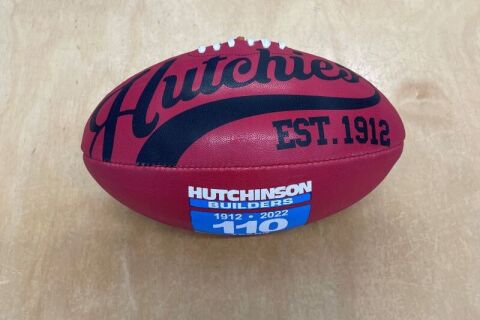 Hutchies' AFL ball