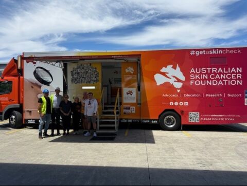 Catching cancer early with mobile skin checks onsite