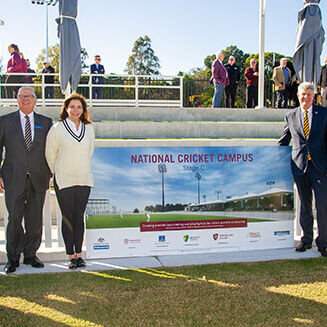 Allan Border Field Back In Business