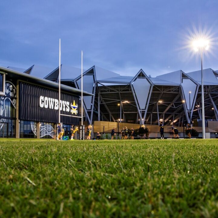 First session under lights at Cowboys HQ