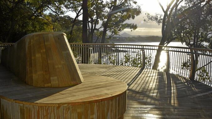 World class boardwalk opens early for Noosa Triathlon